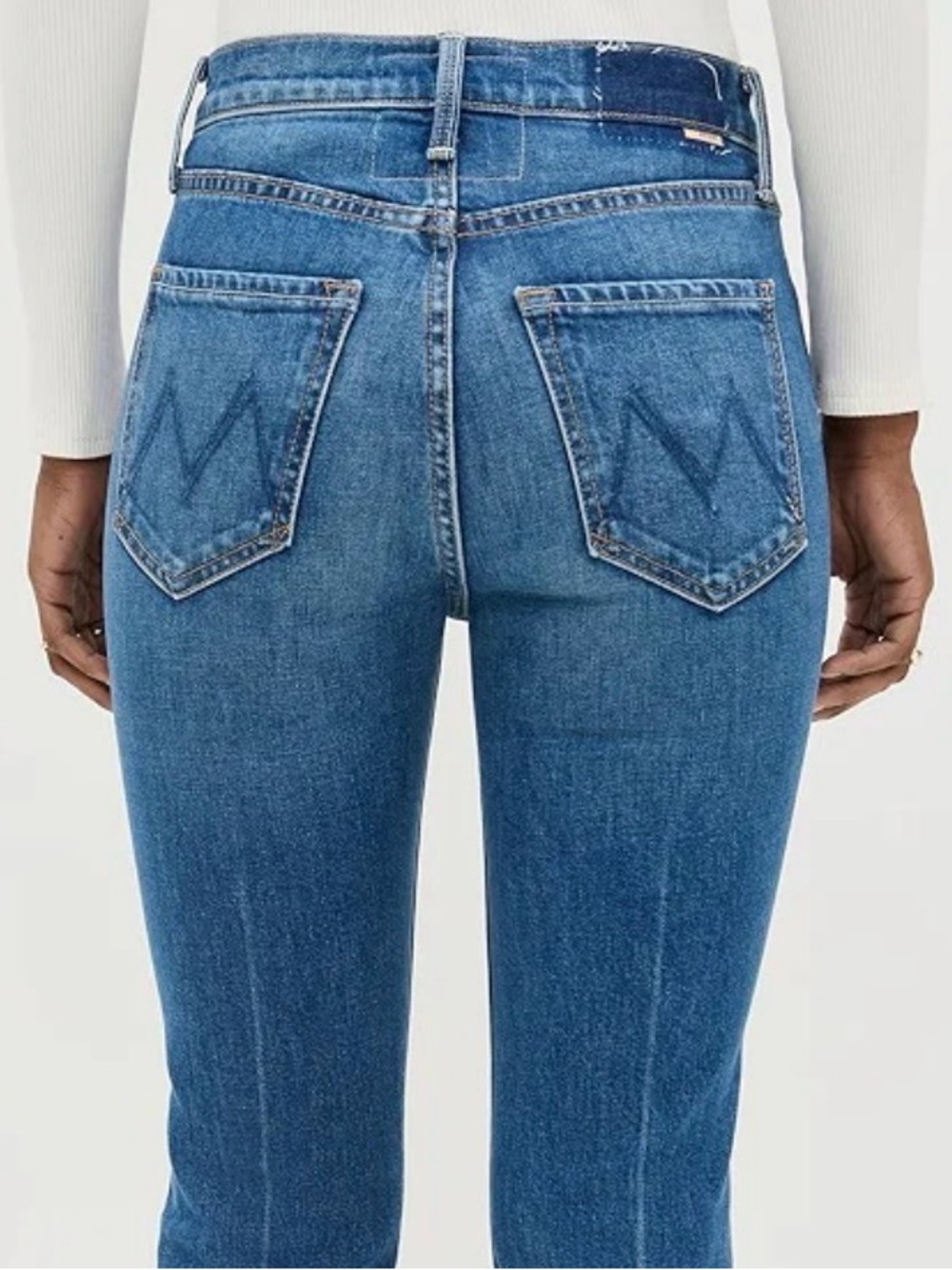 MOTHER High-Rise Jeans Tripper Ankle Jeans